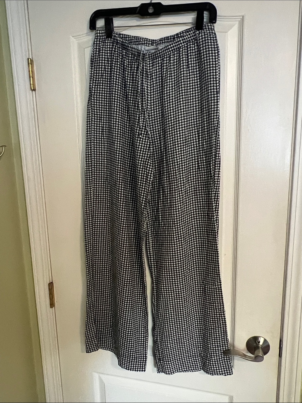 a new day Black and White Check Lounge Pants